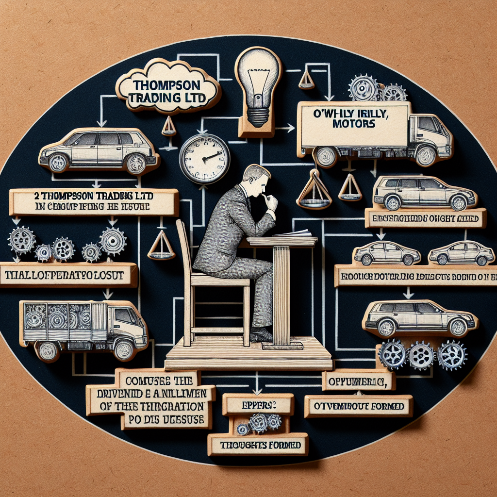 Thompson Trading Ltd v. O'Reilly Motors [2020] EWHC 2124. An issue between them is the expert’s approach, the expert’s approach, his thoughts, and the result of his report